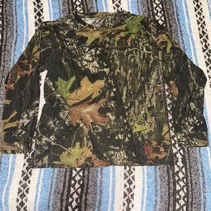 Sz S Boys Camo shirt